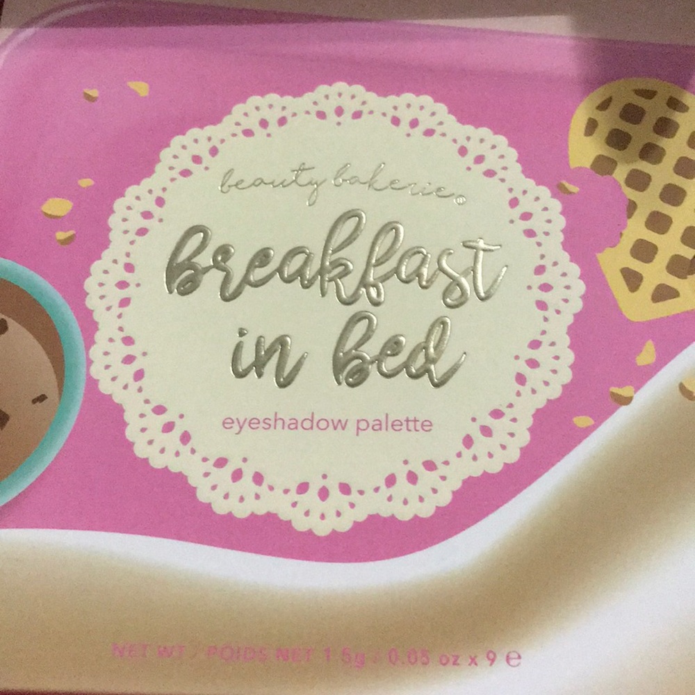 Breakfast in bed palette